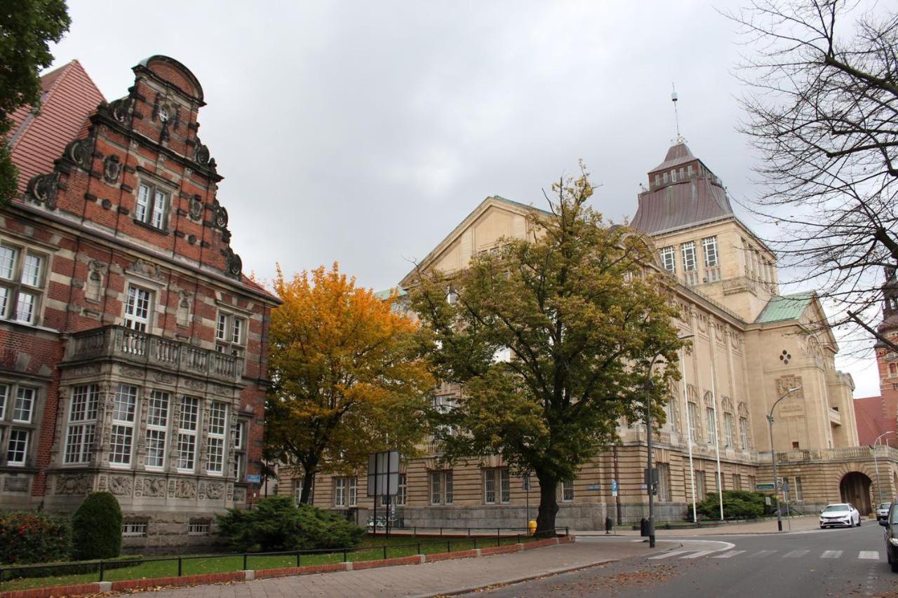 Ferienwohnung Szarotka Stettin Exterior foto
