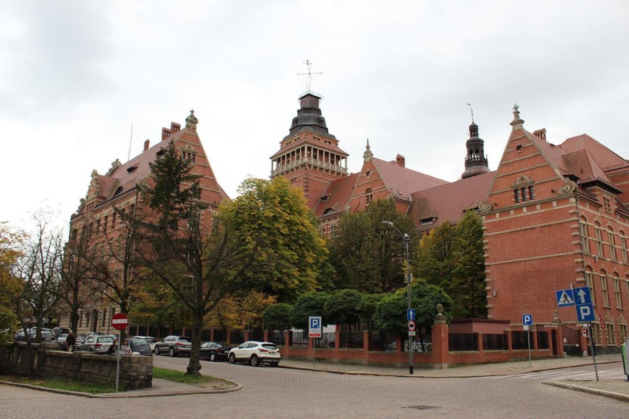 Ferienwohnung Szarotka Stettin Exterior foto