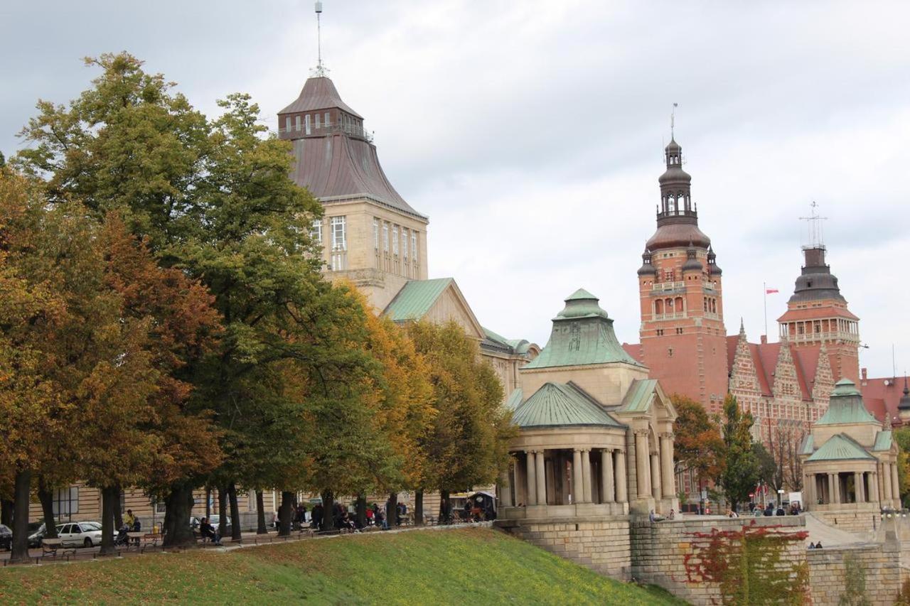 Ferienwohnung Szarotka Stettin Exterior foto